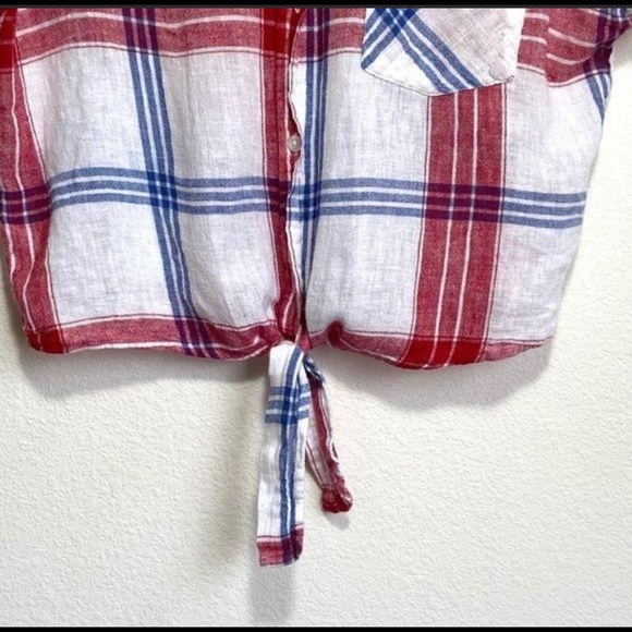 Rails cropped button down - Picture 3 of 4